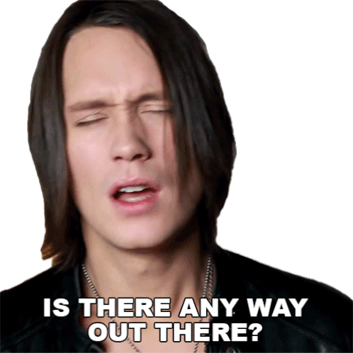 Is There Any Way Out There Pellek Sticker - Is There Any Way Out There Pellek Pellekofficial Stickers