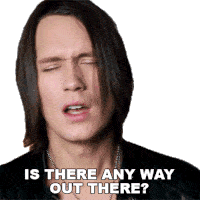 Is There Any Way Out There Pellek Sticker - Is There Any Way Out There Pellek Pellekofficial Stickers