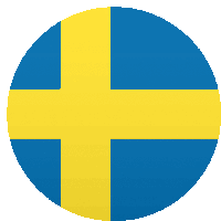 Sweden Flags Sticker - Sweden Flags Joypixels Stickers