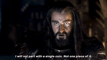 Thorin Gold GIF - Thorin Gold Greed GIFs