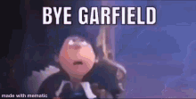 Garfield Flies Into Space And Dies GIF - Garfield Flies Into Space And Dies GIFs