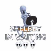Waiting Skeleton GIF - Waiting Skeleton Spin GIFs