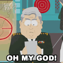 Oh My God General GIF - Oh My God General South Park GIFs