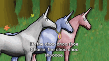 charlie the unicorn shoe choochoo
