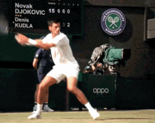Novak Djokovic Oops GIF - Novak Djokovic Oops Tennis GIFs