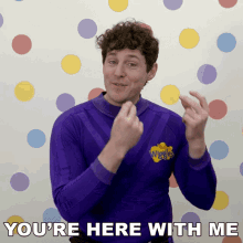Youre Here With Me Lachy Gillespie GIF - Youre Here With Me Lachy Gillespie The Wiggles GIFs