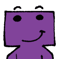 Iyb Purple Guy Sticker - Iyb Purple Guy Square Man Stickers