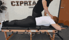 massaging dr joseph cipriano dc chiropractor treat your back problems back massage