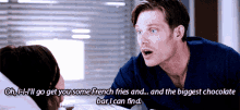 Greys Anatomy Atticus Lincoln GIF - Greys Anatomy Atticus Lincoln Oh Ill Go Get You Some French Fries And GIFs