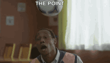The Point Over Your Head GIF - The Point Over Your Head Joke GIFs