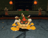 Blockhead Bowser Mario Party Ds GIF