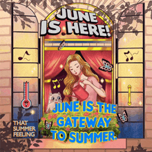 Hello June Summer Time GIF
