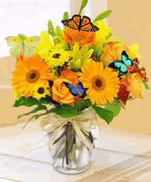Flores Flowers GIF - Flores Flowers Butterfly GIFs