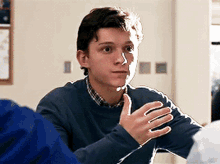 Wait A Minute What The GIF - Wait A Minute What The Tom Holland GIFs