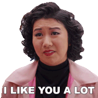 I Like You A Lot Nancy Sticker - I Like You A Lot Nancy Grease Rise Of The Pink Ladies Stickers