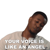 Your Voice Is Like An Angel Jesus Sticker - Your Voice Is Like An Angel Jesus Tales Stickers