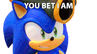 You Bet I Am Sonic The Hedgehog Sticker - You Bet I Am Sonic The Hedgehog Sonic Prime Stickers