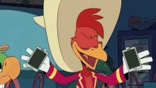 panchito pistoles ducktales ducktales2017 three caballeros excited