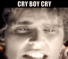 Cry Boy Cry Blue Zoo GIF - Cry Boy Cry Blue Zoo 80s Music GIFs