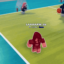 a volleyball game is being played by laaaaw_da lvi 84