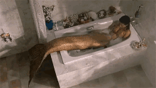Mermaid Bath GIF - Mermaid Bath Shower GIFs