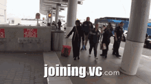Joining Vc Airport Lady GIF - Joining Vc Airport Lady Join GIFs
