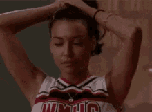Glee Cheerleader GIF - Glee Cheerleader Flirty GIFs