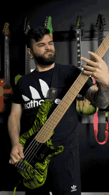 Playing Bass Andrew Baena GIF - Playing Bass Andrew Baena Jamming GIFs