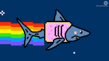 Nyan Cat Shark GIF - Nyan Cat Shark GIFs