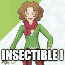 insectible incredible incroyable gym leader burgh pokemon burgh