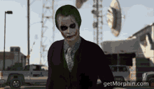 Joker Job Done GIF - Joker Job Done Explosion GIFs