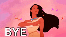 Pocahontas Done GIF - Pocahontas Done Bye GIFs
