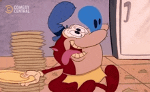 Stimpy Stimpsonjcat GIF - Stimpy Stimpsonjcat Break Dishes GIFs