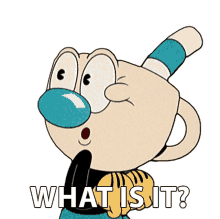 what is it mugman the cuphead show describe it to me explain it to me