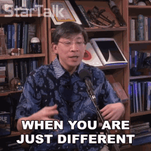 When You Are Just Different Charles Liu GIF - When You Are Just Different Charles Liu Startalk GIFs