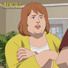 Facepalm Betsy Wilkins GIF - Facepalm Betsy Wilkins Invincible Atom Eve GIFs