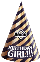 Birthday Diamond Pet Foods Sticker - Birthday Diamond Pet Foods Birthday Hat Stickers