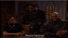 martin lawrence barking bark roar woof