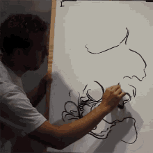 Drawing Peter Deligdisch GIF