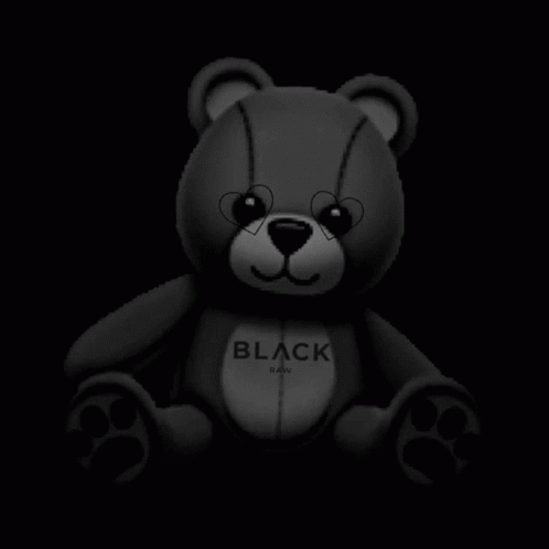 Blackraw Teddy Bear GIF - Blackraw Teddy Bear Bear - Discover & Share GIFs