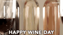 Happy Wine Day Cheers GIF - Happy Wine Day Cheers Drinks GIFs