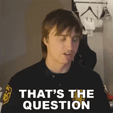 Thats The Question Danny Mullen GIF - Thats The Question Danny Mullen Thats What Im Asking GIFs