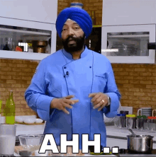 Chef Harpal Ahh GIF - Chef Harpal Ahh Singh Sokhi GIFs