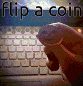 Coin Flip Flip A Coin GIF - Coin Flip Flip A Coin Halloween GIFs
