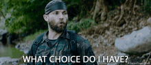 What Choice Do I Have Mike Vogel GIF - What Choice Do I Have Mike Vogel Lieutenant Sullivan GIFs