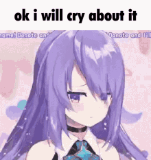 Cry About Cry About It Meme GIF - Cry About Cry About It Meme Anime Girl GIFs