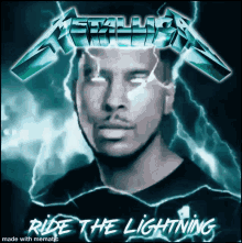 Ride The Lightning Metallica GIF - Ride The Lightning Metallica Kirk Hammett GIFs