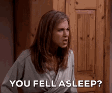 Friends You Fell Asleep GIF - Friends You Fell Asleep Rachel Green GIFs