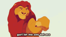 Lion King Simba GIF - Lion King Simba See Dat Ass GIFs