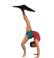 Handstand People Are Awesome Sticker - Handstand People Are Awesome Acrobatics Stickers